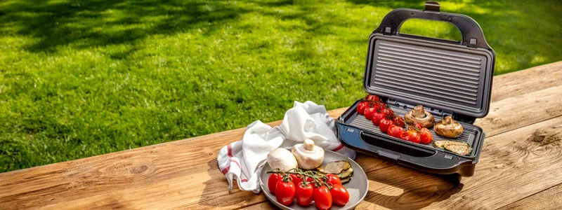 Sandwich-maker 6 in 1, ETA Sorento Plus 5151, 900 W, otel inoxidabil, 6 tipuri de placi detasabile - imagine 2