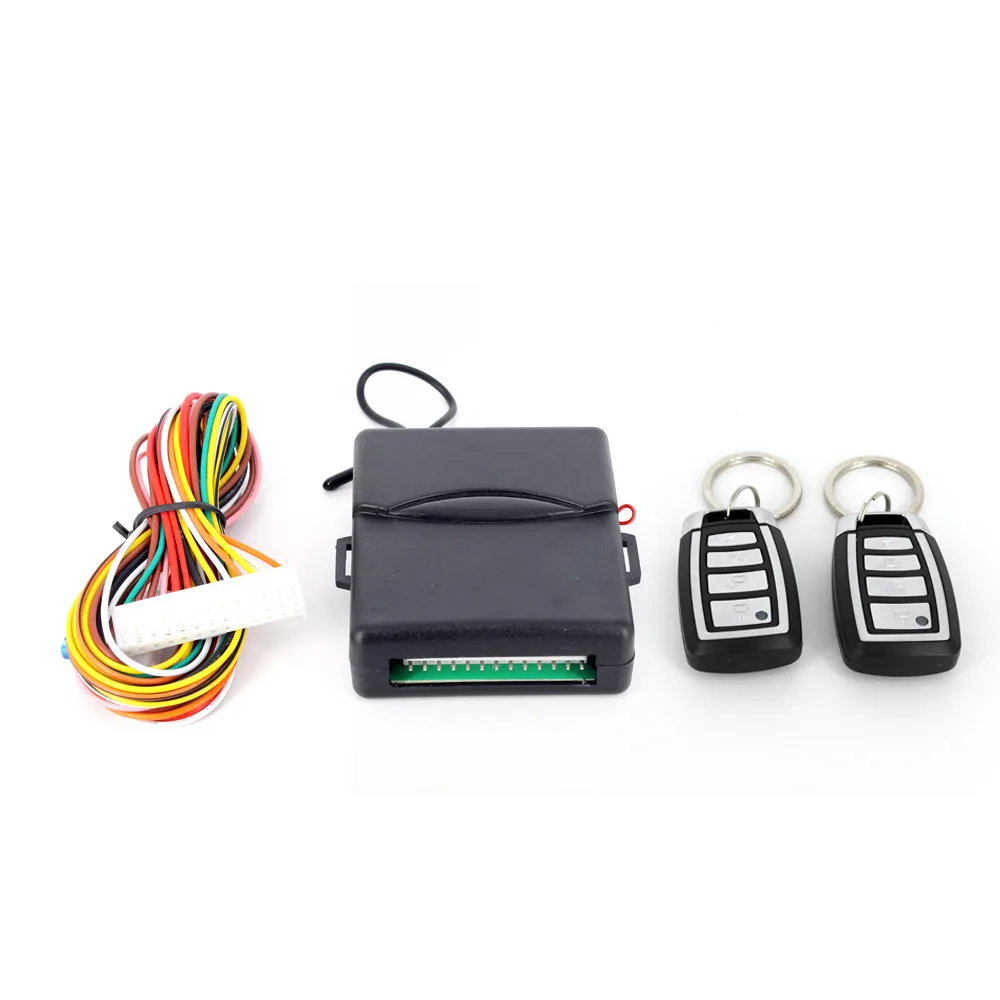 Kit inchidere centralizata auto 12V cu telecomanda, 2 telecomenzi, raza 20-30m