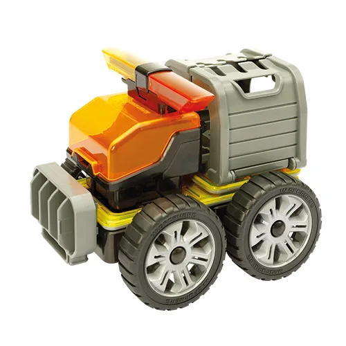 Set magnetic Magformers, Uimitorul set de construit pe santier - imagine 5
