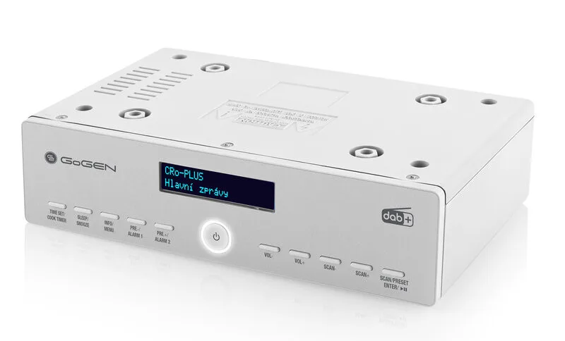 Radio de bucatarie cu DAB+ si FM GoGEN 600, 1 W, Bluetooth, LCD, ceas cu alarma - imagine 3