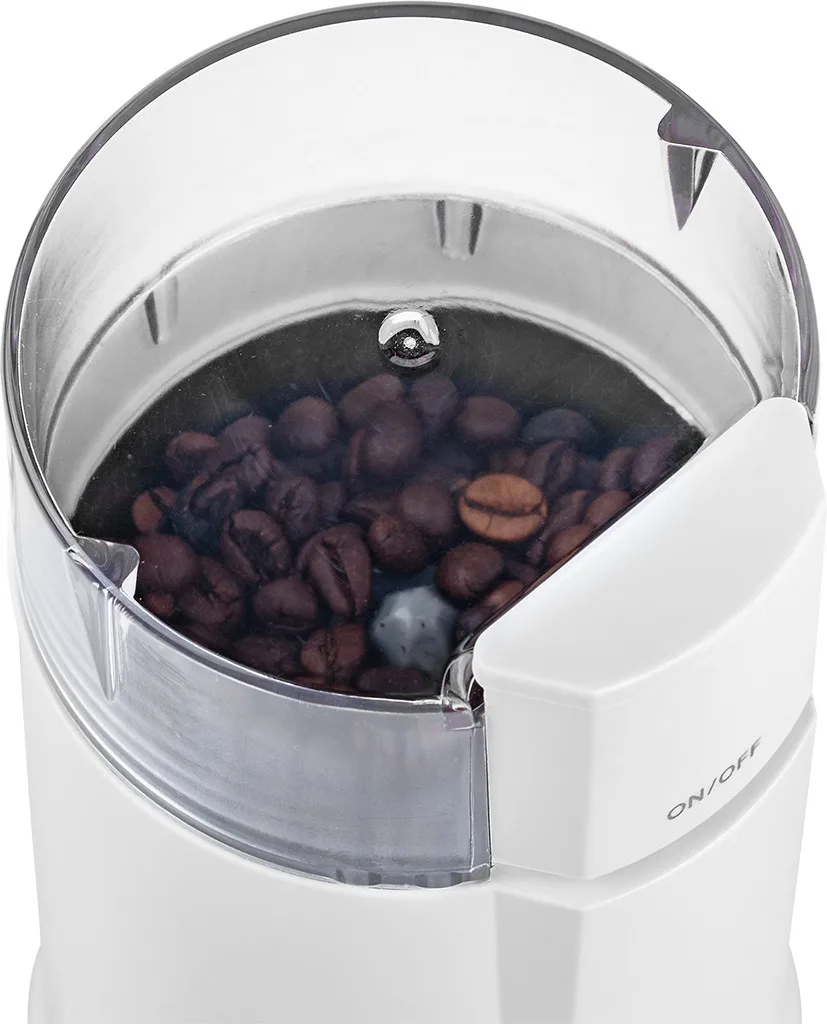Rasnita de cafea ECG KM 122, 200 W, 50 g, alb - RESIGILAT - imagine 6