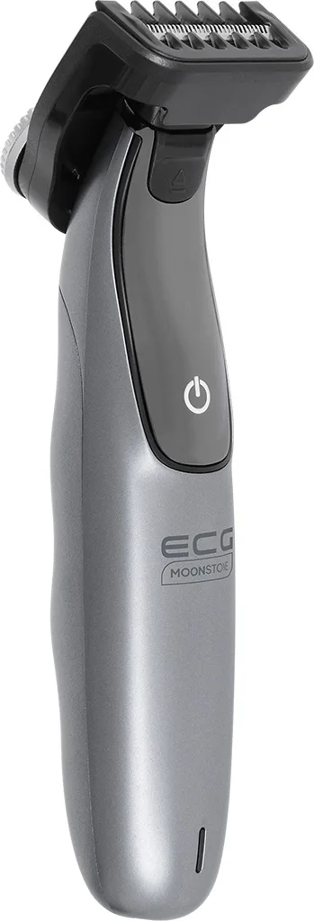 Masina de tuns barba ECG ZH 2200, fara fir, 20 marimi de taiere, acumulator NiMh 1,2 V / 600 mAh, gri - imagine 2