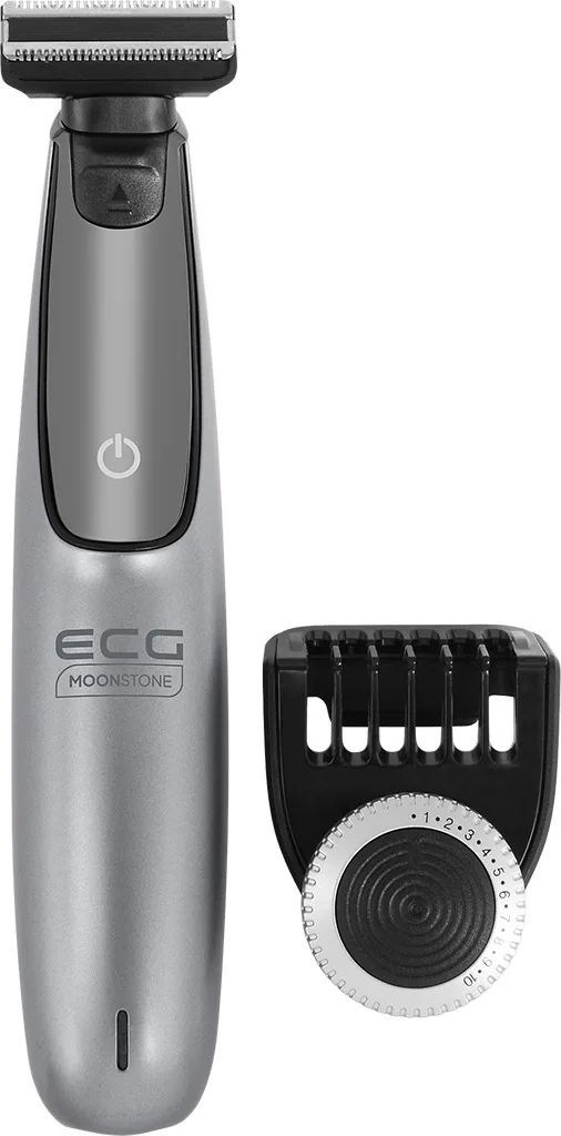Masina de tuns barba ECG ZH 2200, fara fir, 20 marimi de taiere, acumulator NiMh 1,2 V / 600 mAh, gri - imagine 4
