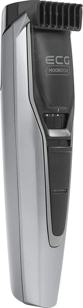 Masina de tuns barba ECG ZH 2400, fara fir, 20 marimi de taiere, acumulator NiMh 1,2 V / 600 mAh, 3 W, gri lucios - imagine 2