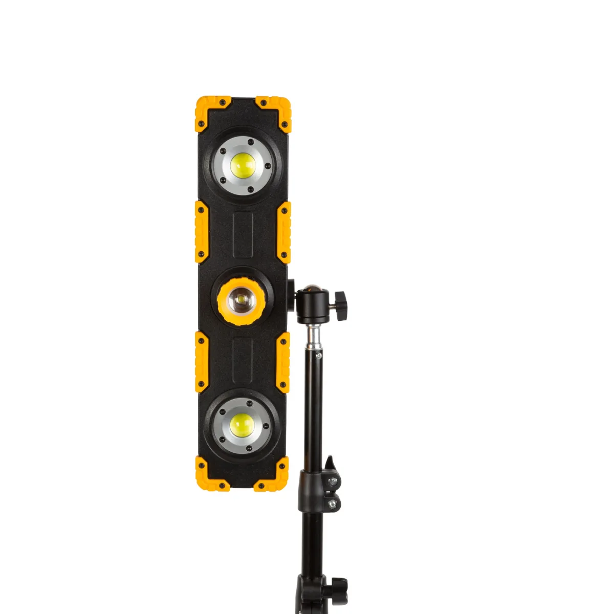 Reflector LED COB 1500 lumeni, acumulator 2x2000 mAh, zoom reglabil, dimmer, magnet, portabil - imagine 7