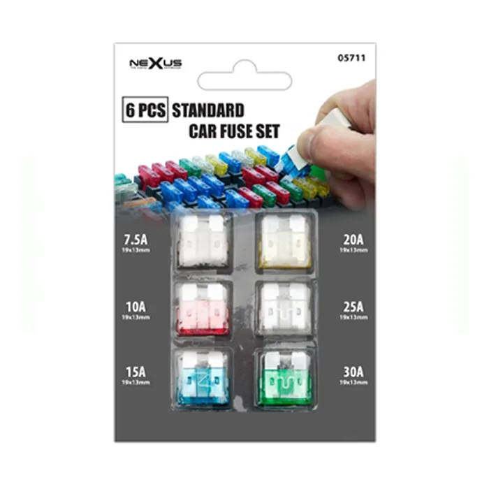 Set Sigurante Auto cu Lama, 7.5A–30A, pentru Protectie Circuit Electric