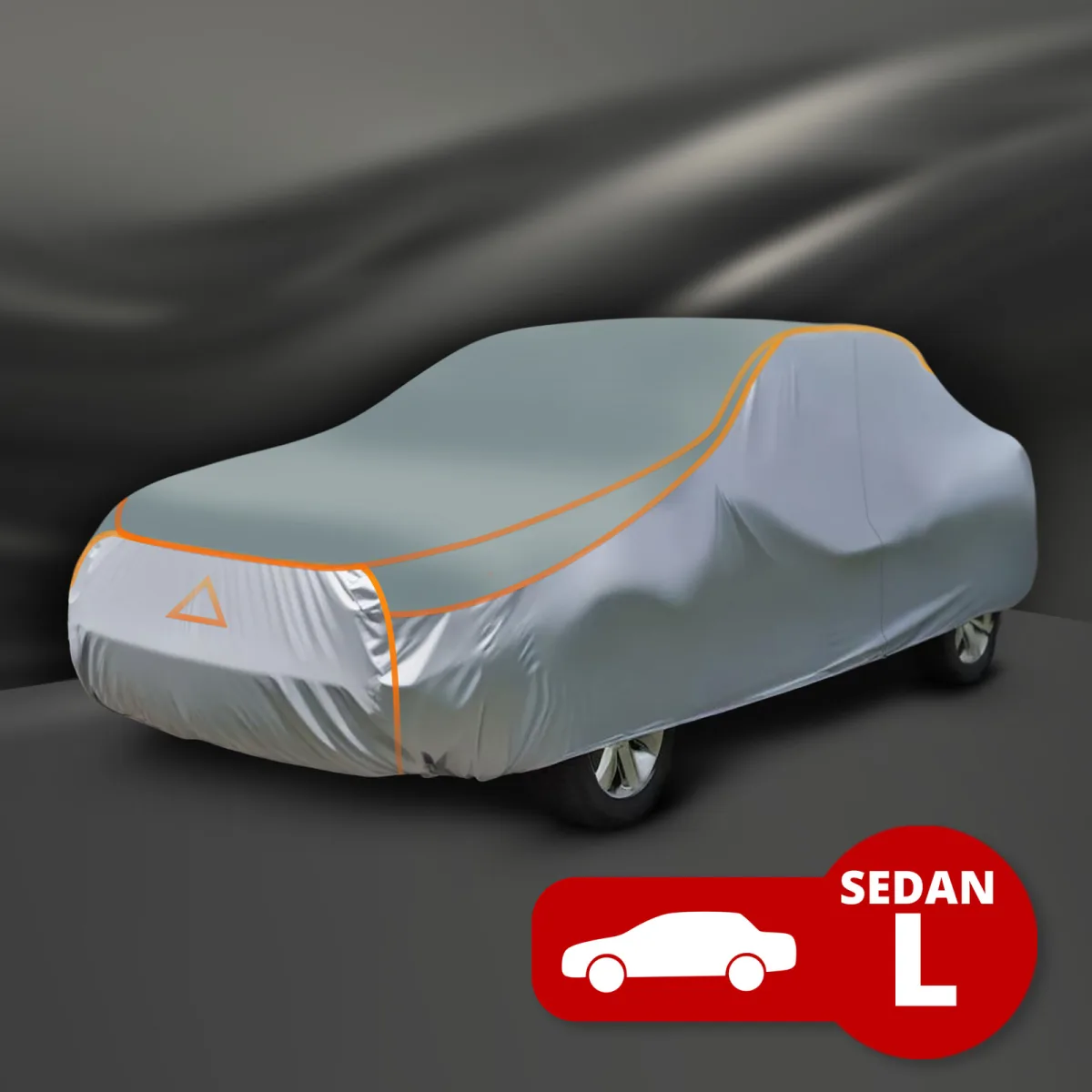Prelata auto anti grindina L, sedan, 480x150x120 cm, impermeabila, protectie UV