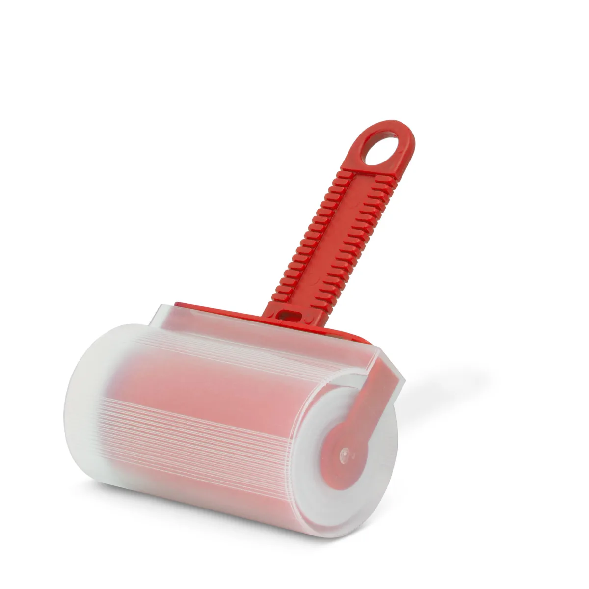 Role de curatat haine, maner plastic, indeparteaza par, praf si firimituri, rosu/albastru - imagine 3