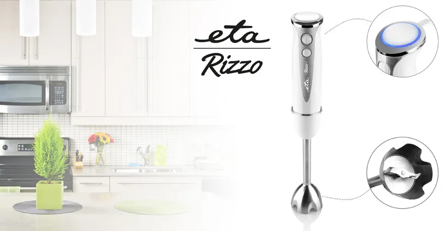 Blender de mana ETA Rizzo 1057, 400 W, 1 viteza + TURBO, lama si duza din otel inoxidabil - imagine 7