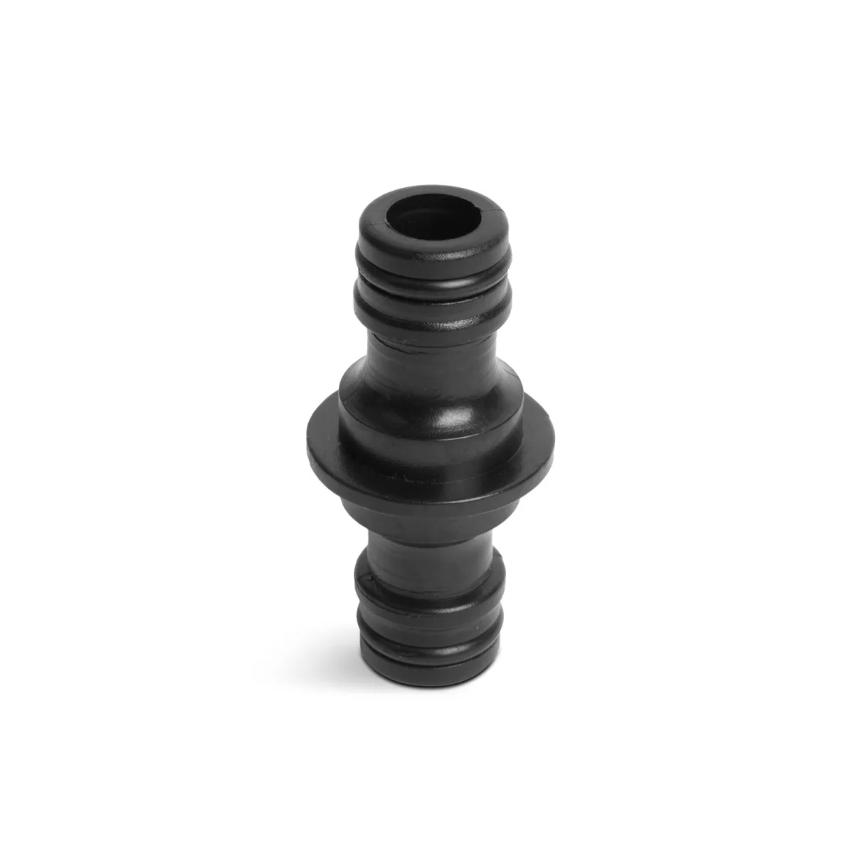 Conector furtun irigare 1/4, prelungire furtun, imbinare rapida, fara scurgeri, plastic, negru