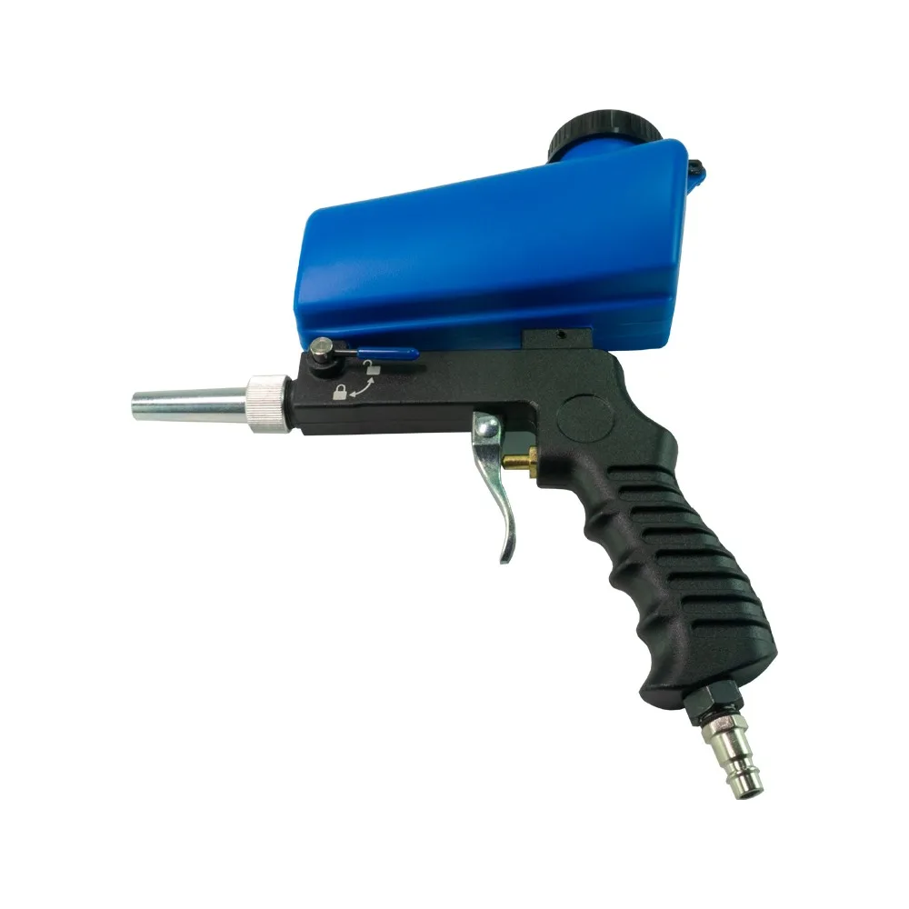 Pistol sablare pneumatic 6.5 bar, rezervor 600 ml, 1/4, curatare rugina si vopsea
