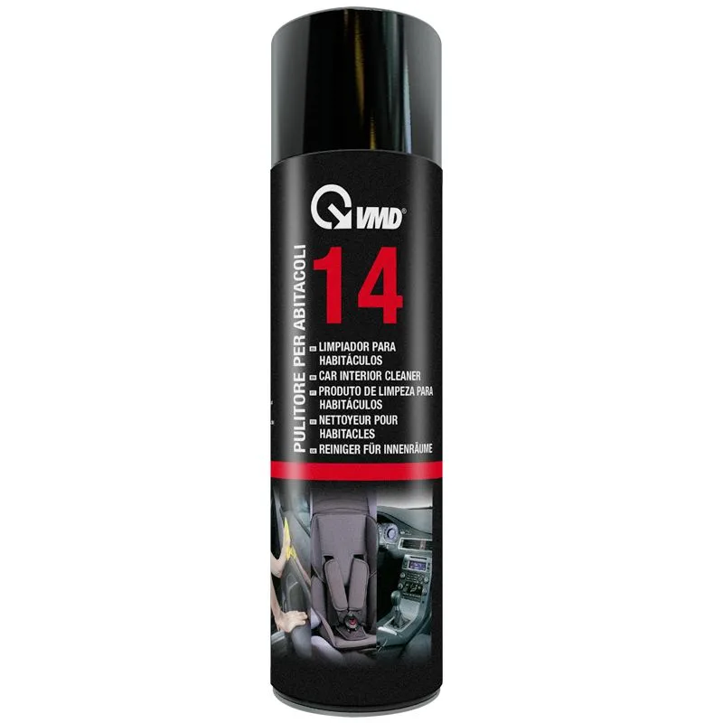 Spray curatare interior auto 500 ml, fara silicon, plastic sticla textil, fara urme, curatare universala