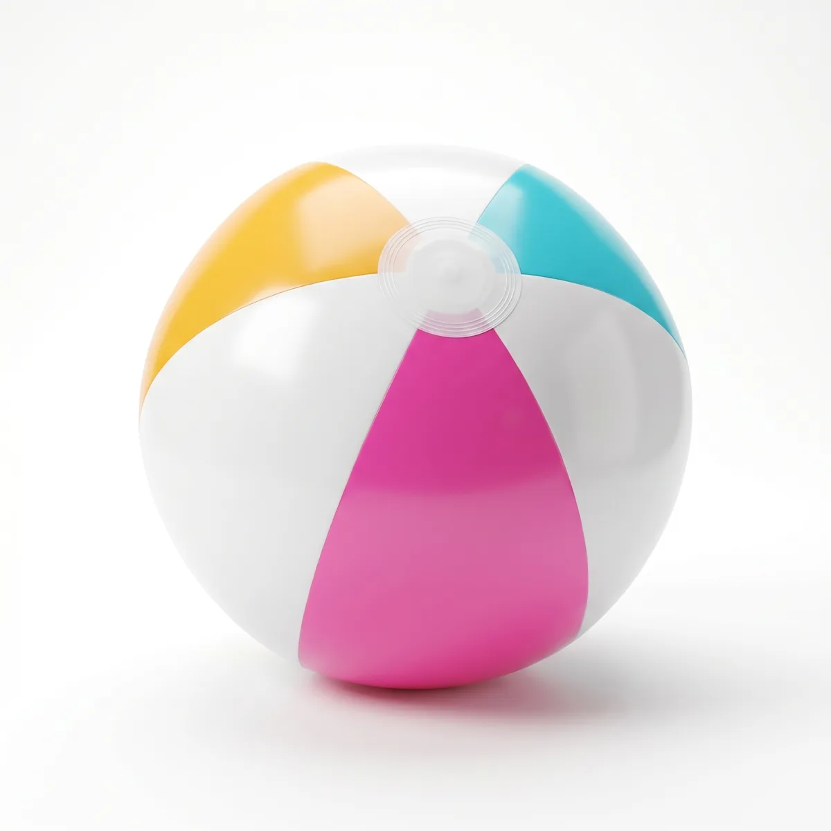 Minge gonflabila pentru plaja si piscina, 40 cm, multicolora - imagine 2