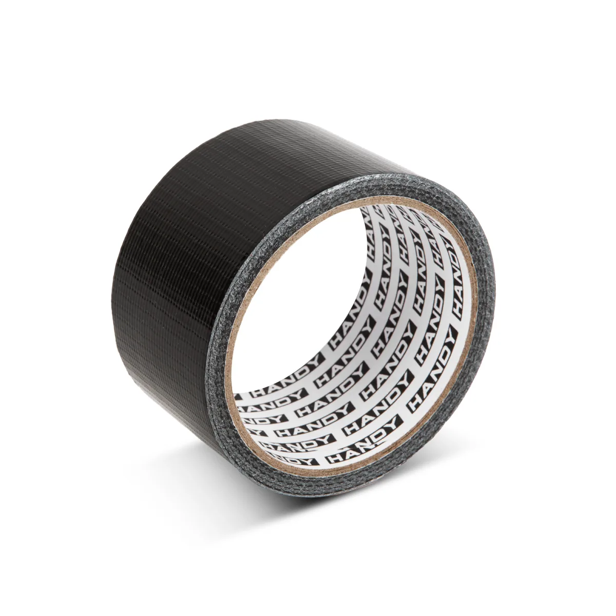 Banda adeziva universala cu fibre textile, neagra, 48 mm x 10 m