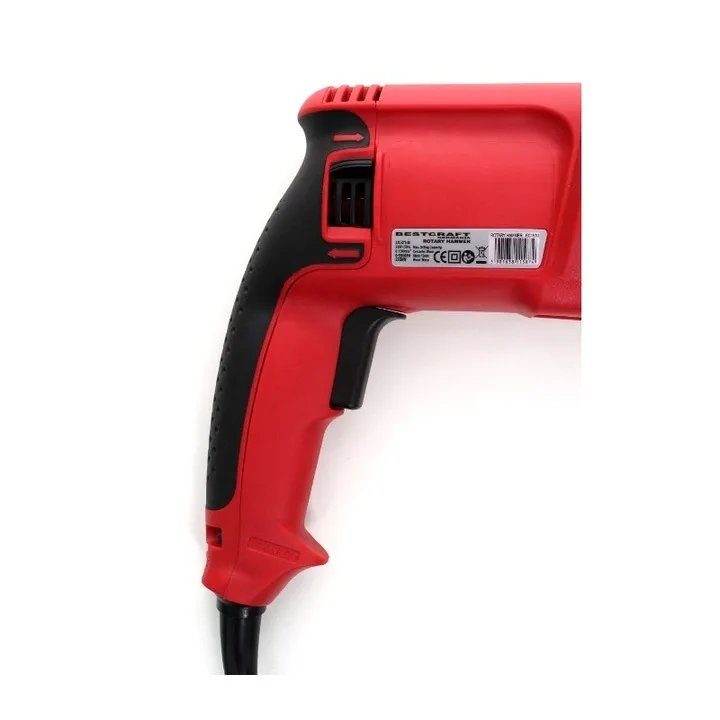 Rotopercutor Macvi 2650W SDS Plus, 3 moduri, 1300 RPM, pentru beton, lemn, zidarie, kit burghie si dalta - imagine 2