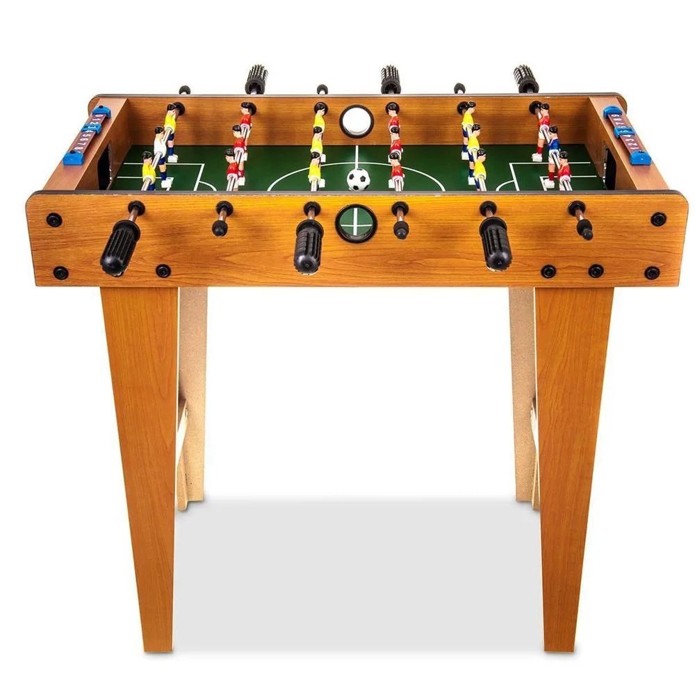 Masa de fotbal, mini foosball, 69 x 37 x 62 cm, 2-4 jucatori, MDF, metal, plastic - imagine 4