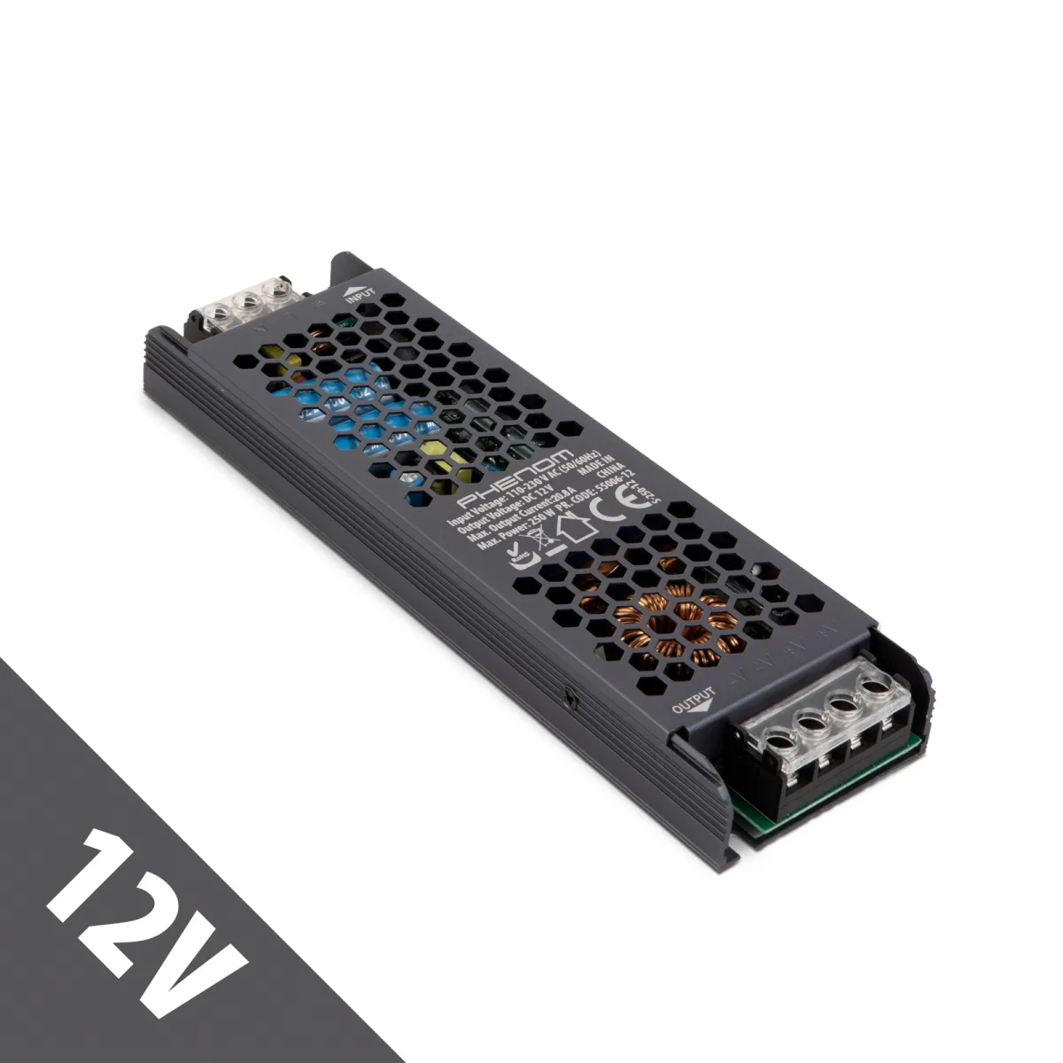 Sursa alimentare 12V 20.8A 250W stabilizata transformator LED banda protectii integrate