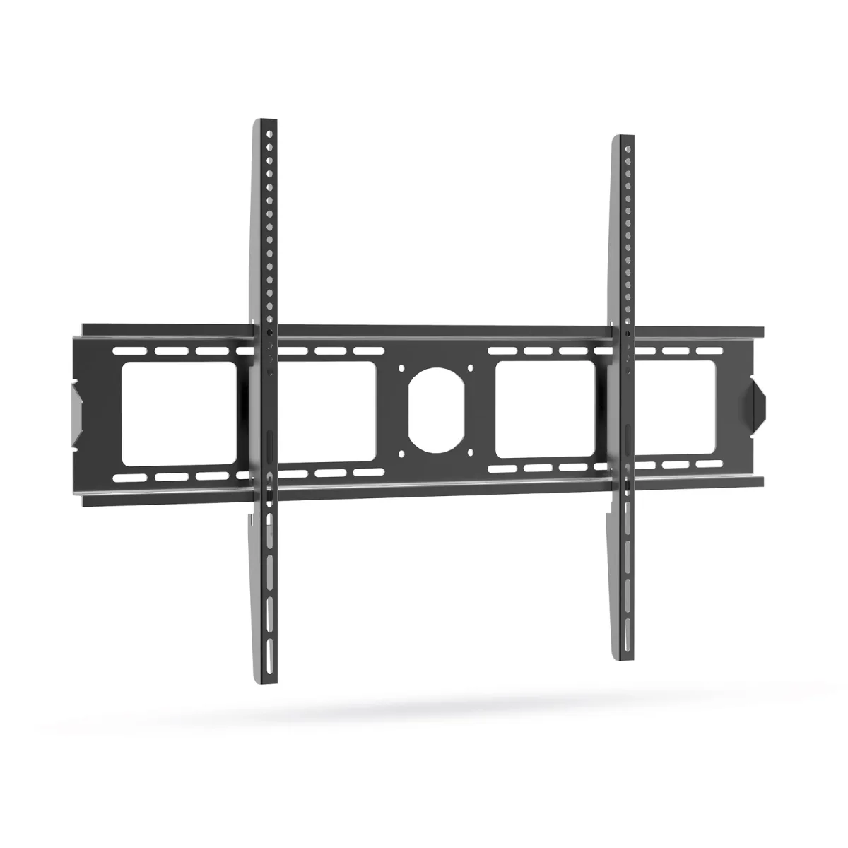 Suport TV perete fix, VESA universal 60-100 inch, max 75kg, metal, profil slim, negru