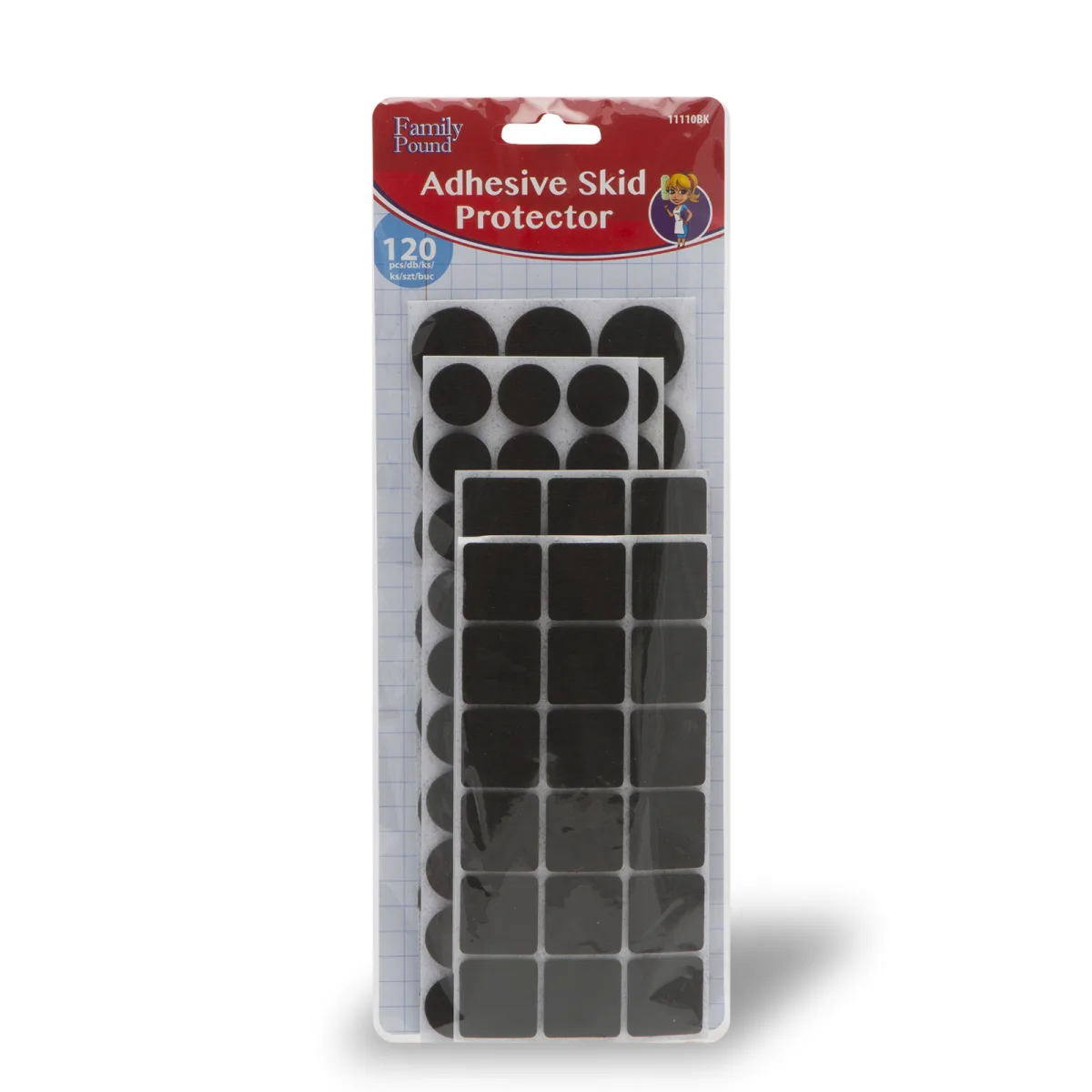 Disc autoadeziv din pasla pentru mobilier, alunecare usoara fara zgomot sau zgarieturi, set 36/24/60 buc - imagine 2