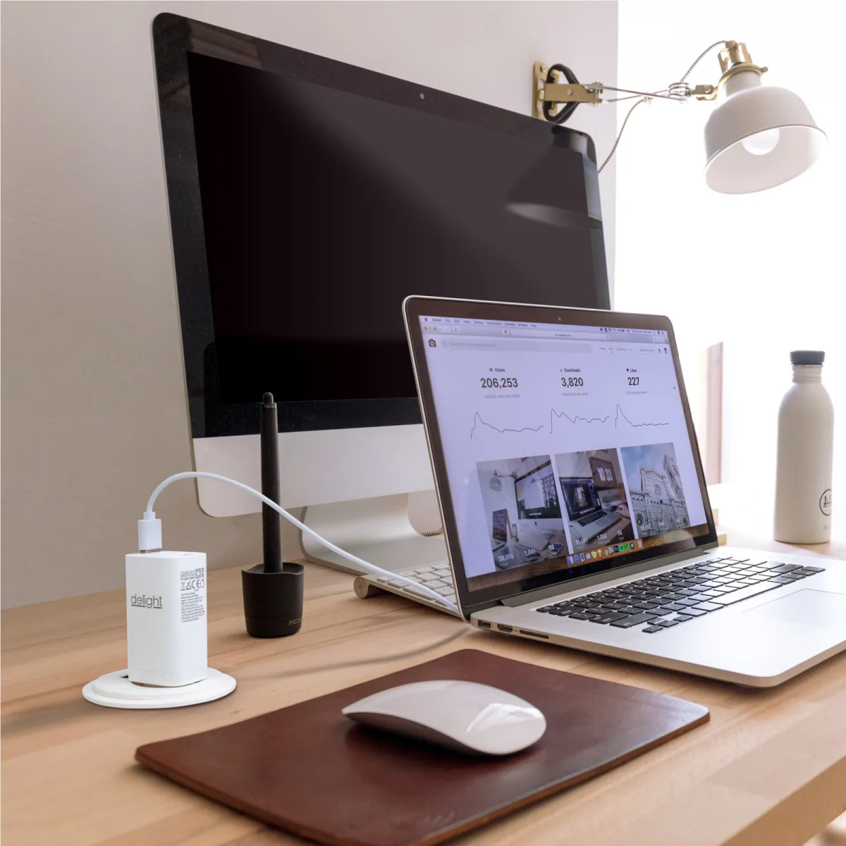 Incarcator retea USB C PD 65W GaN 2x Type C USB A fast charge QuickCharge 3.0 - imagine 3