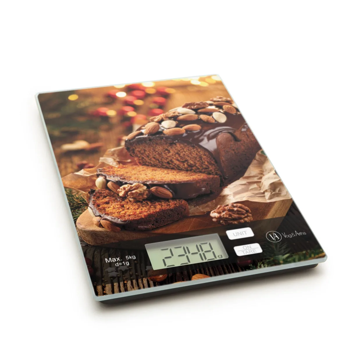 Cantar de bucatarie, tort, capac sticla, buton tactil, masurare g, kg, lb, oz, tara, 5 kg