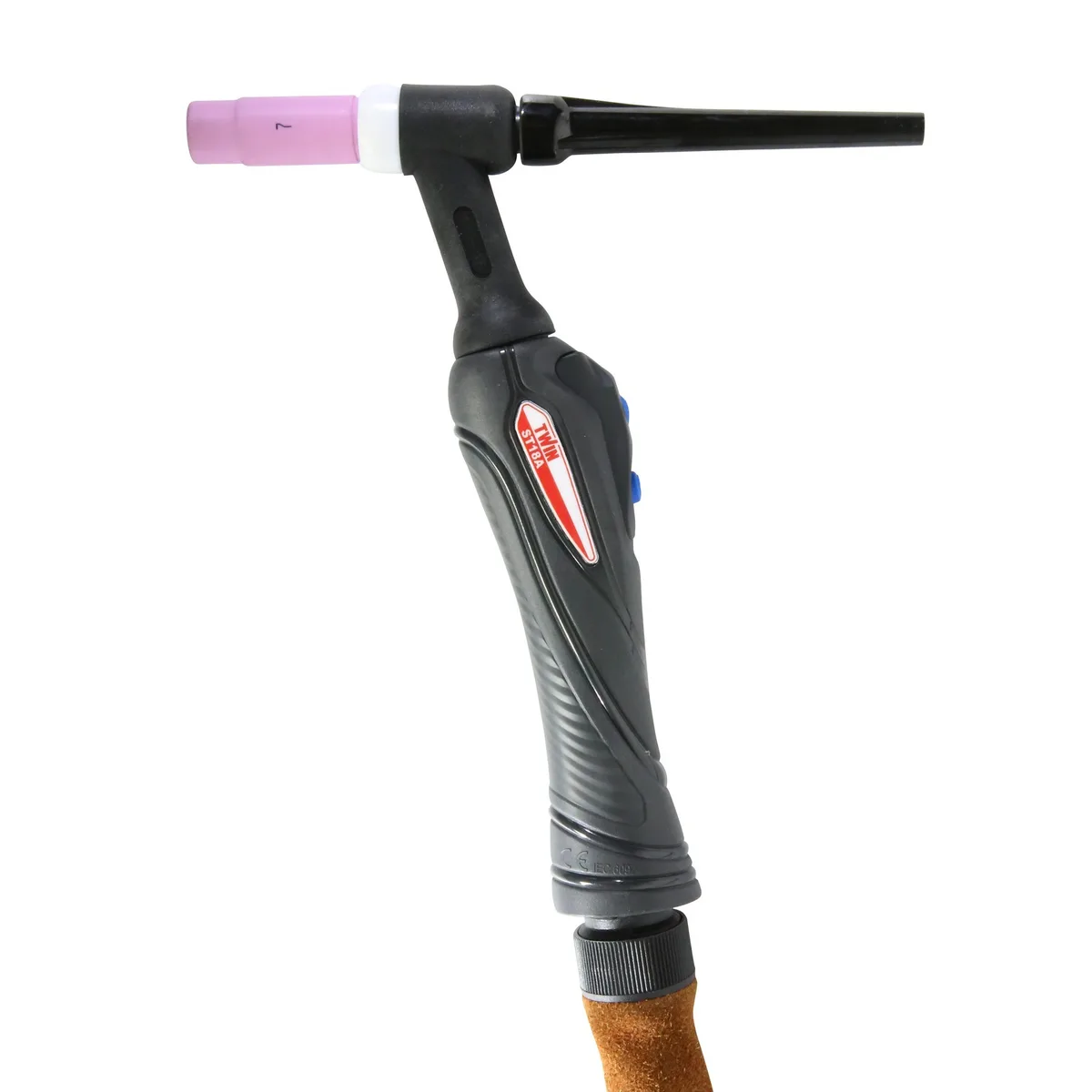 Pistolet TIG ST18A PRO-C cu butoane UP/DOWN, racire apa, cablu 4 m - Telwin