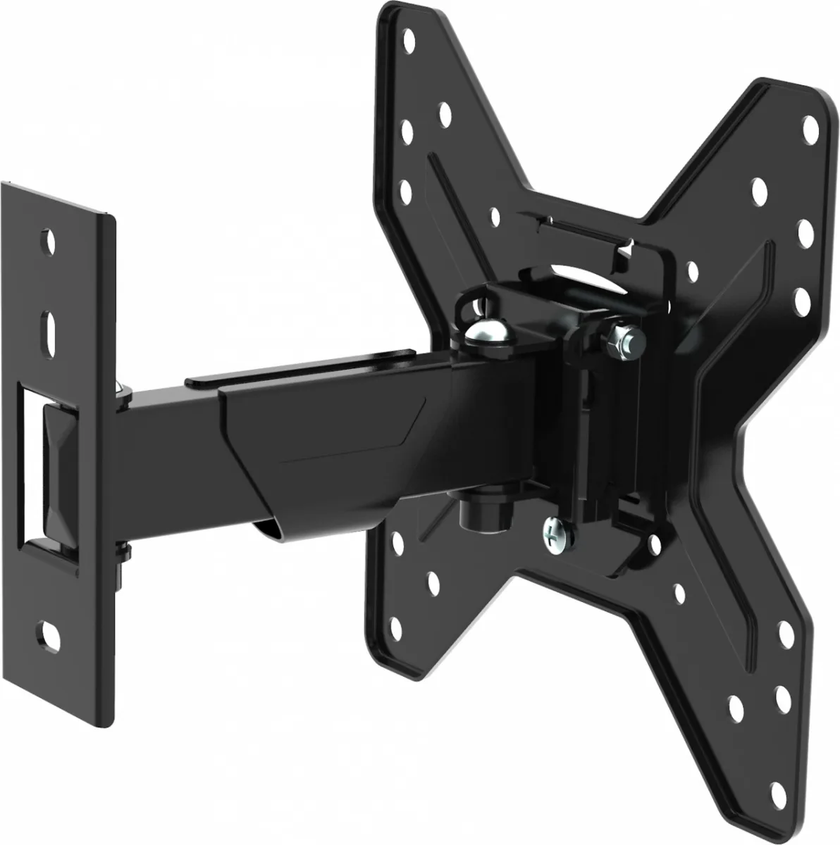 Suport TV de perete ECG LD 174202, 17"- 42" (43 - 106 cm), rotire 90°, inclinare 2°-15°, 25 kg, VESA - imagine 3