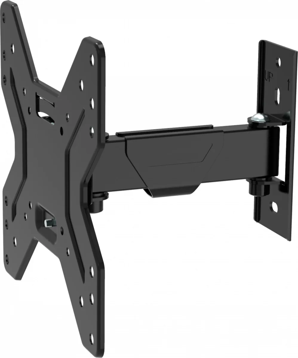 Suport TV de perete ECG LD 174202, 17"- 42" (43 - 106 cm), rotire 90°, inclinare 2°-15°, 25 kg, VESA - imagine 4