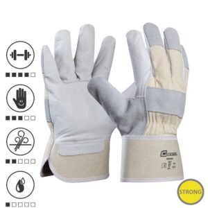 Gebol 709207, Manusi de protectie Worker, din piele de vaca, uz profesional, marimea 10.5/XL