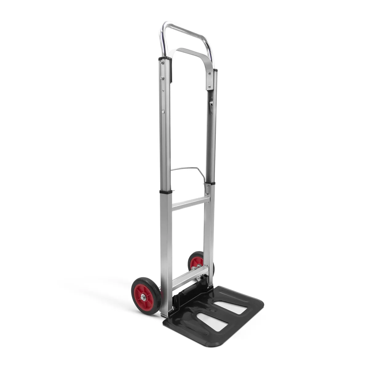 Carucior de transport pliabil din aluminiu cu roti mari, capacitate 90 kg