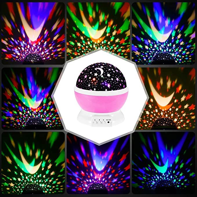 proiector led cu alimentare usb, model "galaxy stars" cu 9 moduri de afisare 3 Proiector LED cu alimentare USB, model "Galaxy Stars" cu 9 moduri de afisare - imagine 3