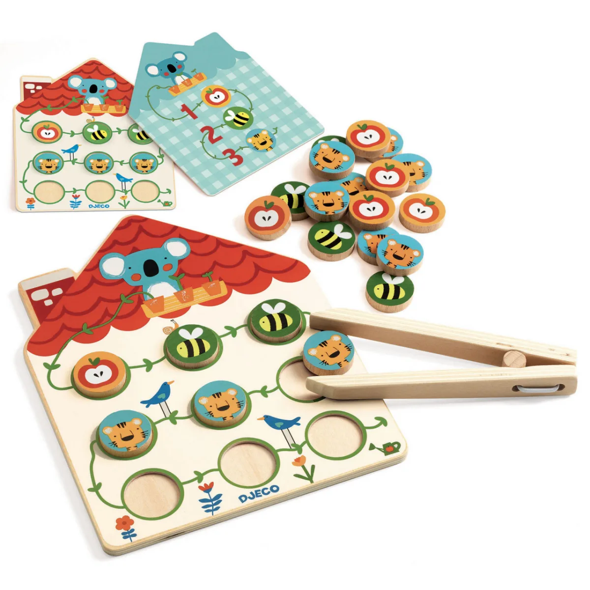 Joc educativ Pinstou, Djeco - imagine 2
