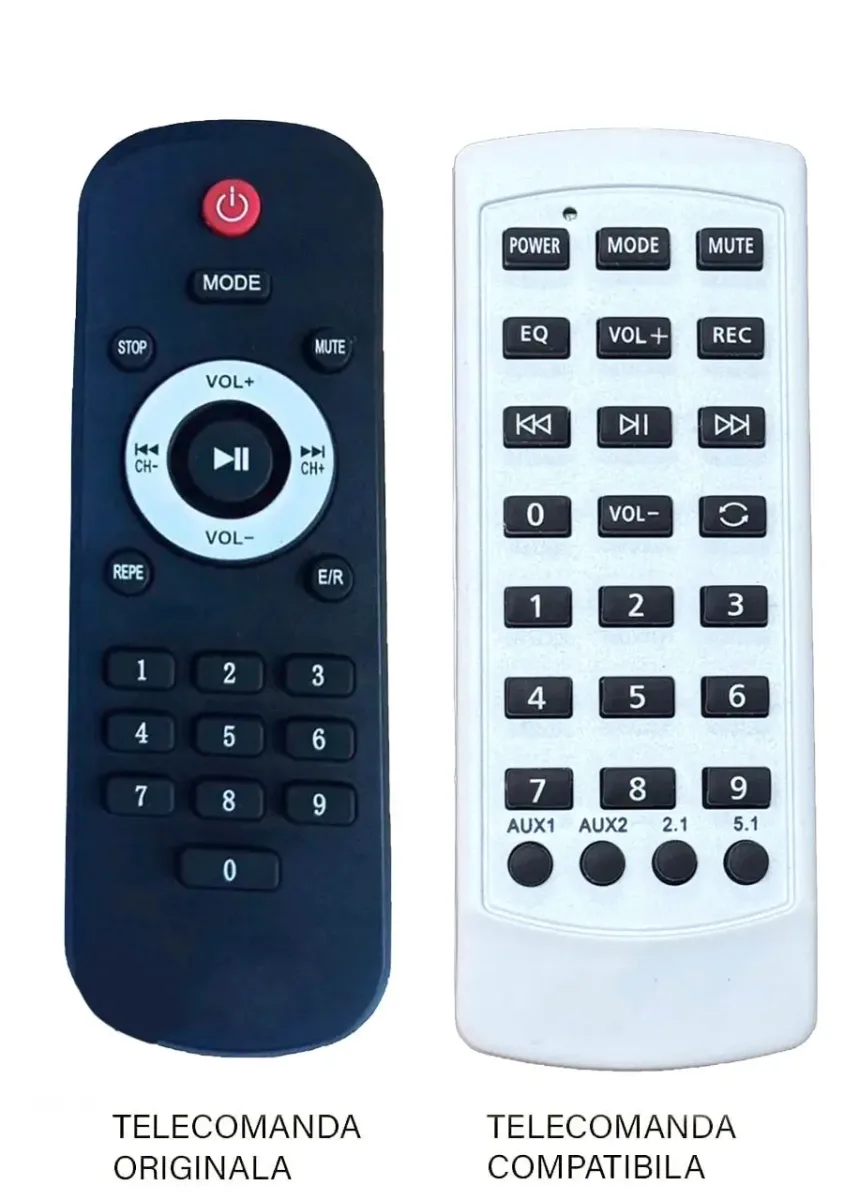 Telecomanda inlocuitoare pentru boxa portabila JRH 2035 compatibil cu originalul (653)