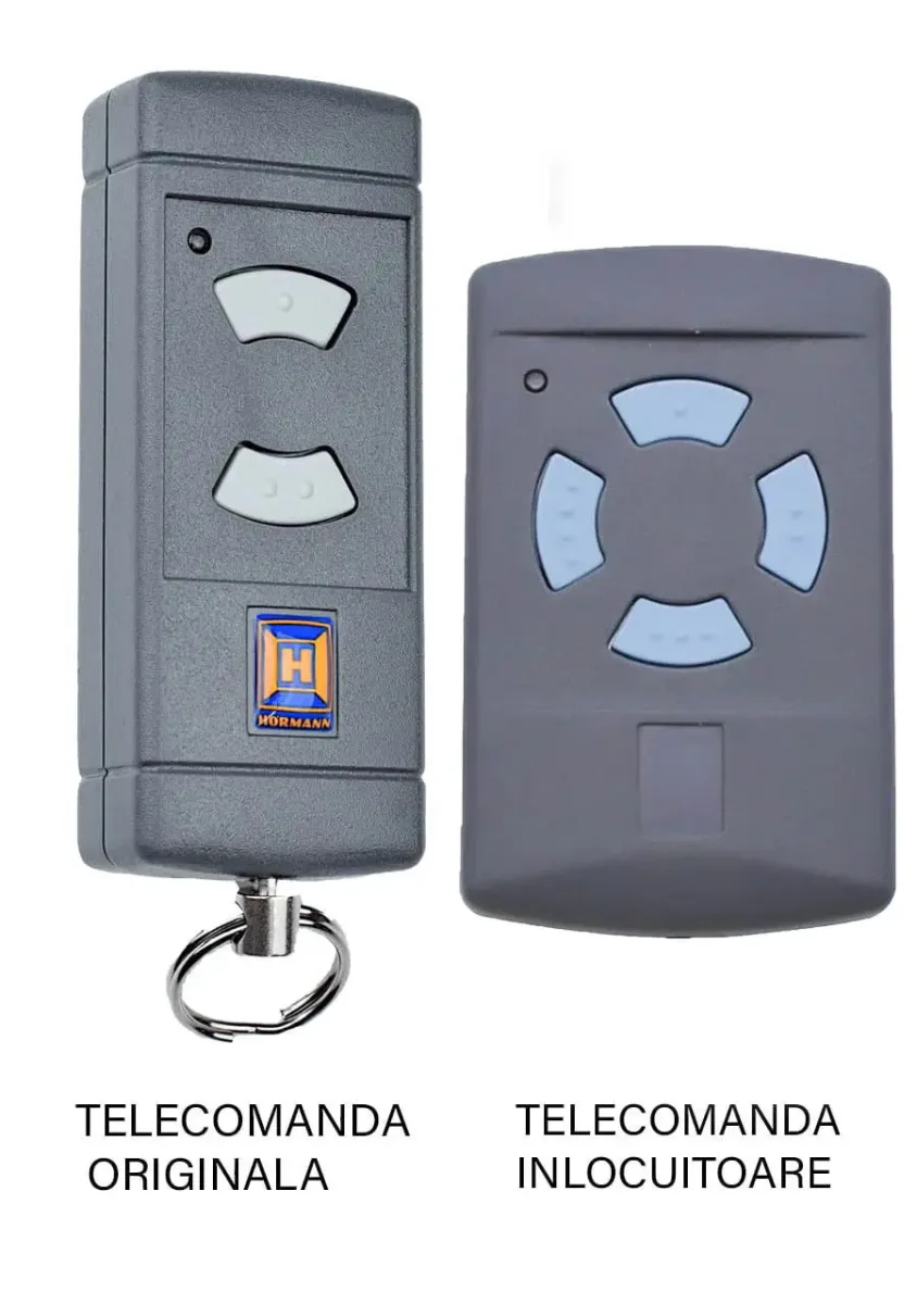 Telecomanda inlocuitoare poarta garaj desicanale cod fix 868.35MHz Hormann HSE2-868 compatibila cu originalul (821)