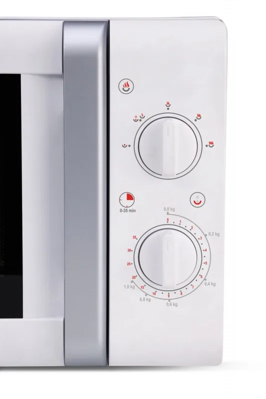 Cuptor cu microunde ETA Klasico 0208 90000 alb, 700 W, 5 niveluri de putere, timer - imagine 3