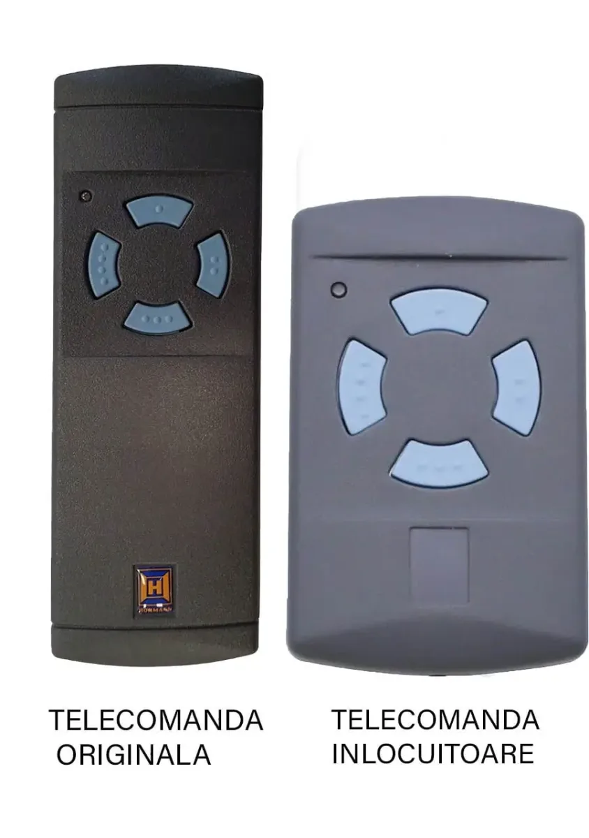 Telecomanda inlocuitoare poarta garaj desicanale cod fix 868.35MHz Hormann HS4-868 compatibila cu originalul (820)