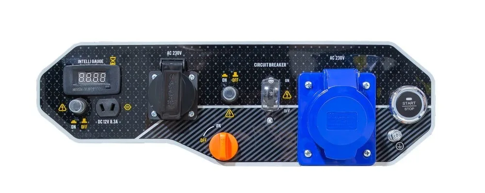 Generator pe benzina KOMPAK K9000E, 8.3 kW, monofazat, pornire electrica - imagine 8