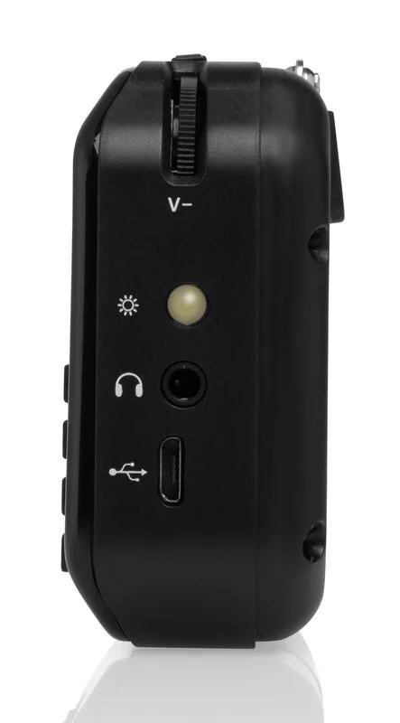 Radio portabil cu acumulator GoGEN FMP 125 BTB, FM, Bluetooth, lanterna, card micro SD, negru - imagine 9