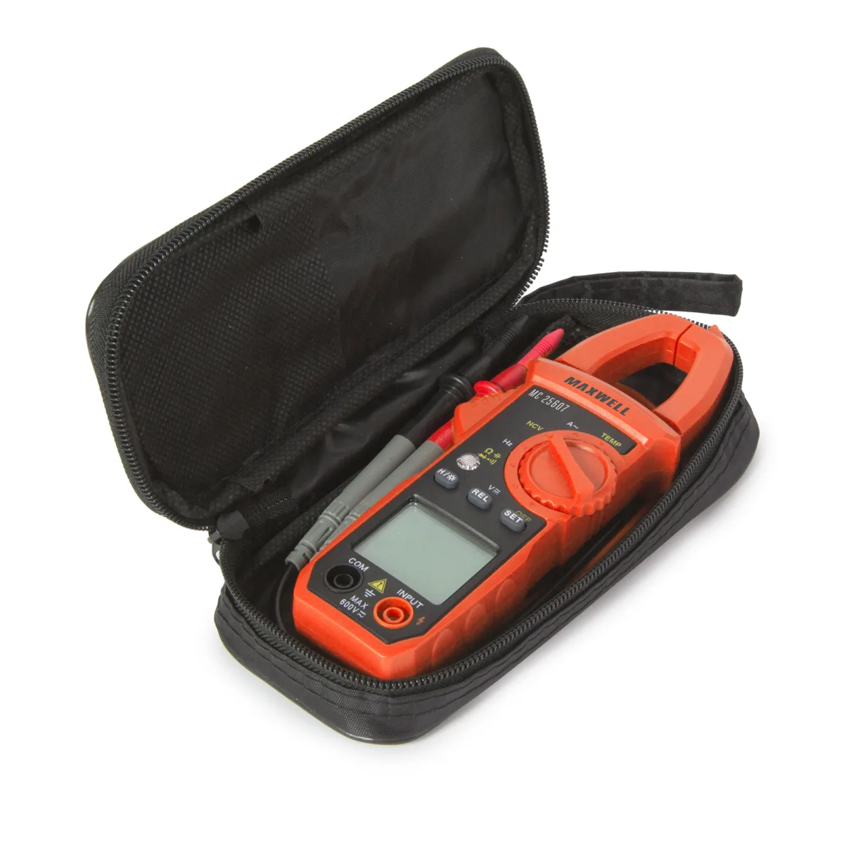 Cleste ampermetric digital 400A, 600V, frecventa, temperatura, capacitate, iluminare LED - imagine 2