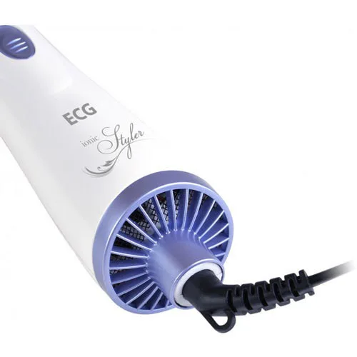 Perie rotativa cu aer cald ECG HK 130 ionic, 800 W, ionizare, 2 trepte de temperatura - imagine 2