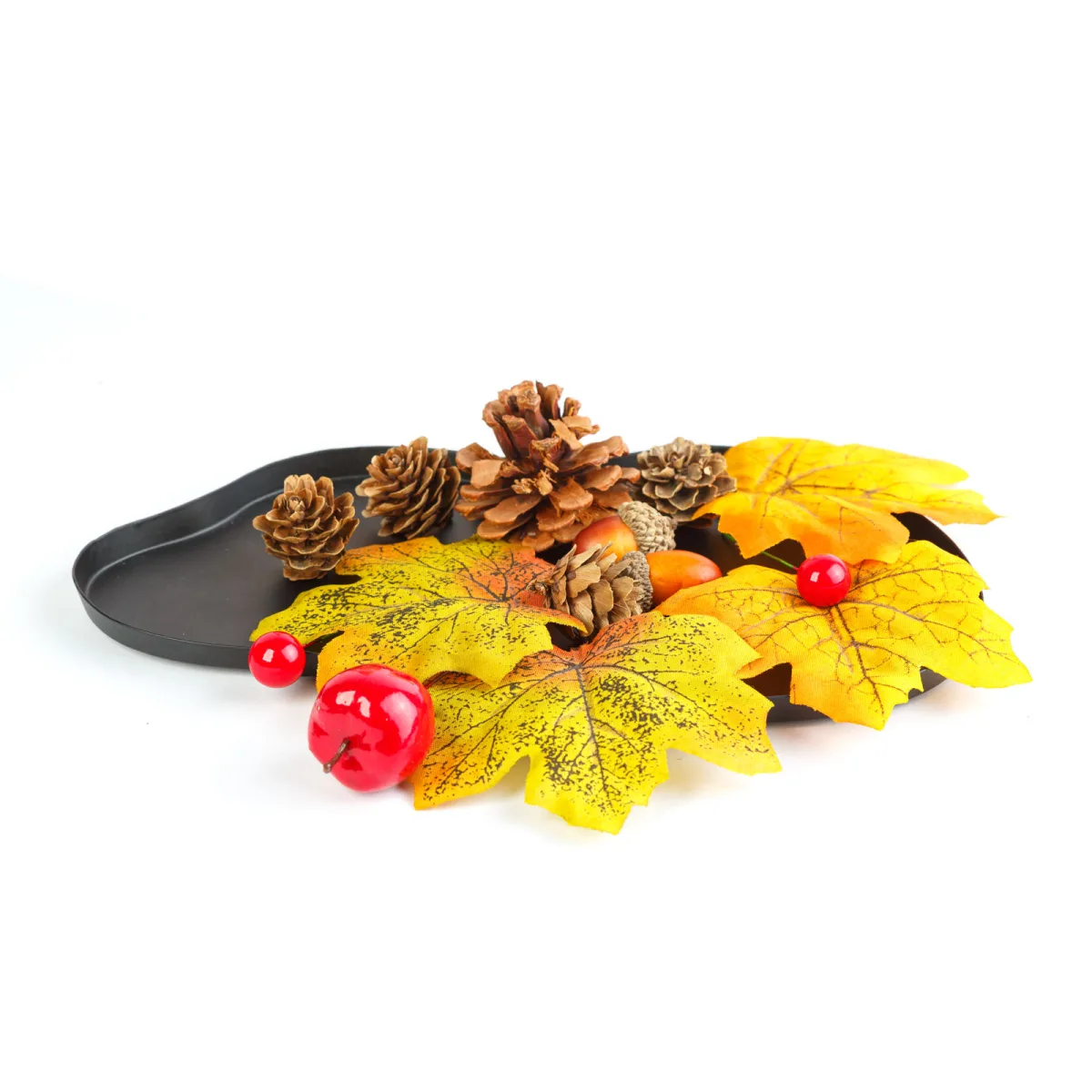 Set decoratiuni toamna, frunze/conuri/dovleac, 4 modele
