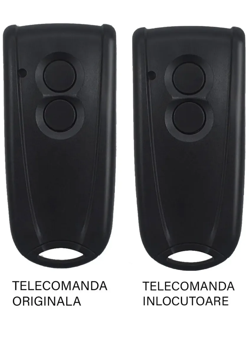 Telecomanda inlocuitoare poarta garajbutoane cod saritor frecventa 433.92MHz EcoStar Rsc2 compatibila cu originalul (812)