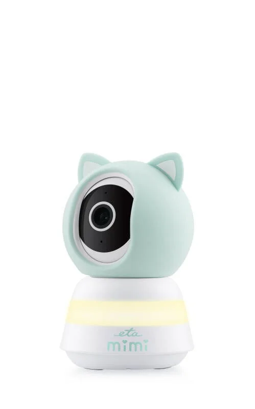 Monitor Video ETA MIMI 9306 90000, WiFi, Camera Full HD, Vedere Nocturna IR 10 m, Audio Bidirectional, Detectare plans si miscare, Alb - imagine 3