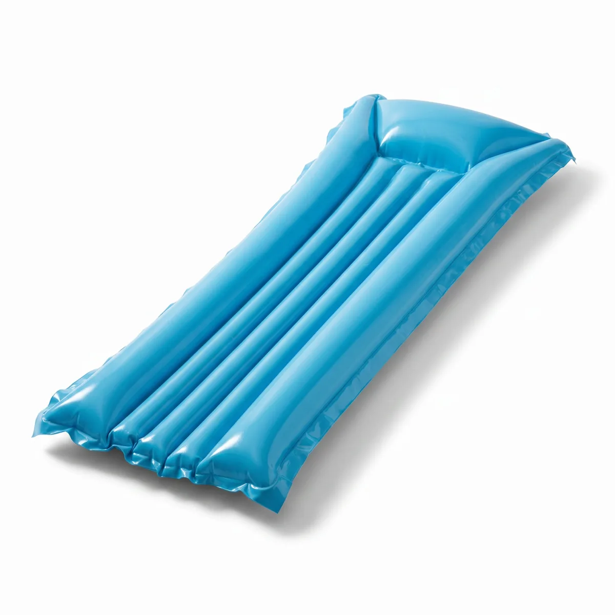 Saltea gonflabila pentru piscina si plaja, 174 x 56 x 18 cm, albastra - imagine 2