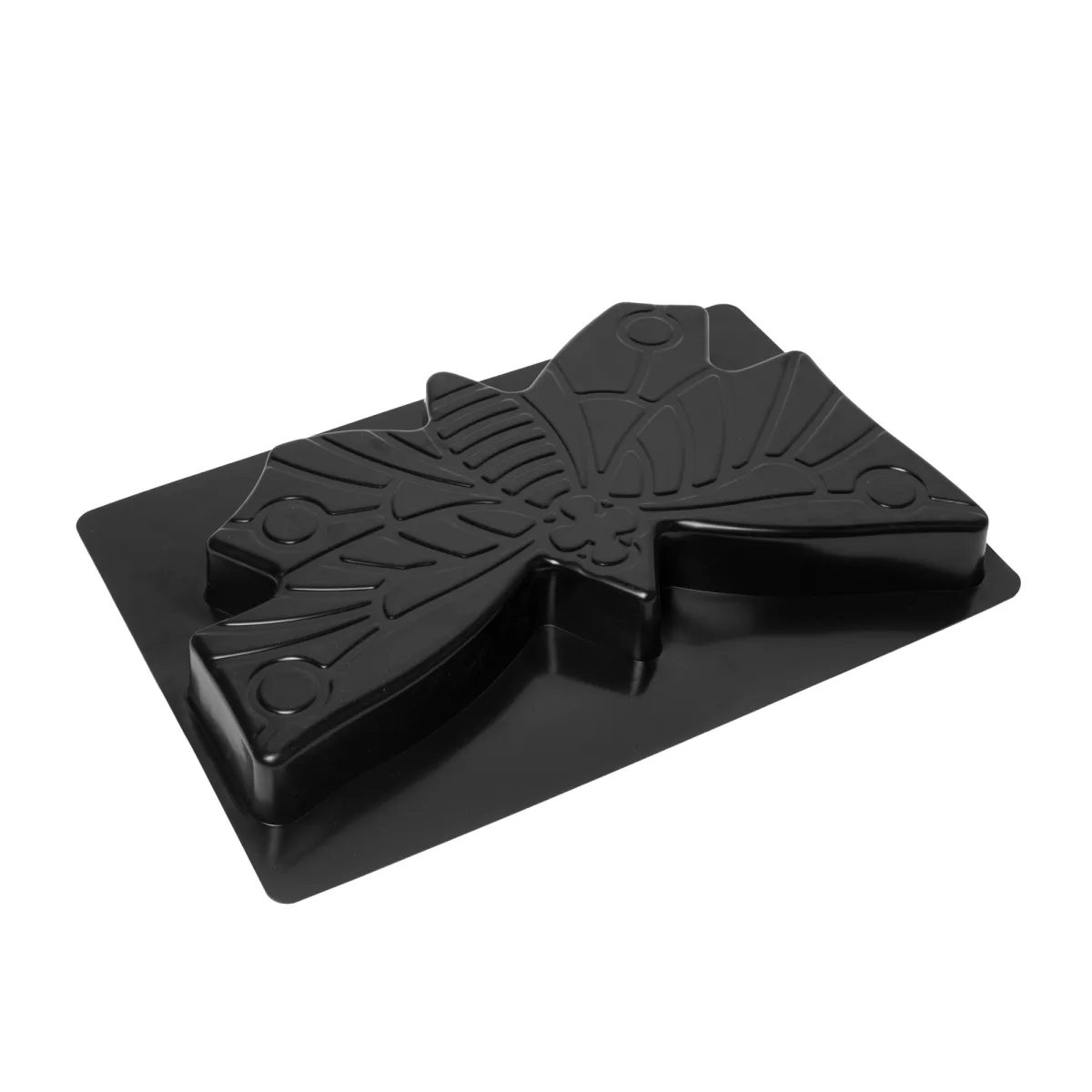 Decor sablon plastic, fluture, 44x30x4,3 cm pentru gradina reutilizabil si rezistent