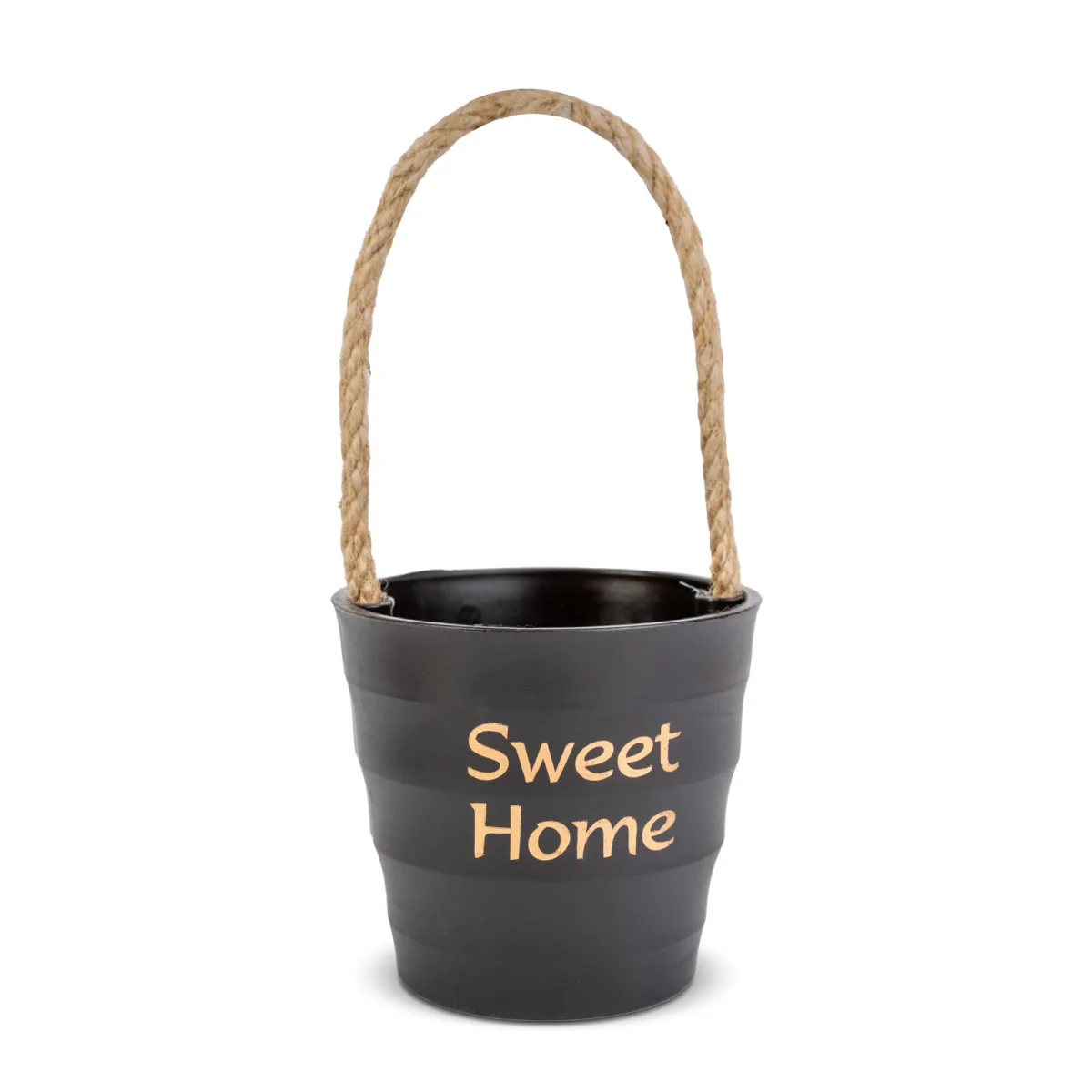 Ghiveci decorativ suspendat 9 cm cu snur, 4 culori, pentru plante sau depozitare, decor interior - imagine 4