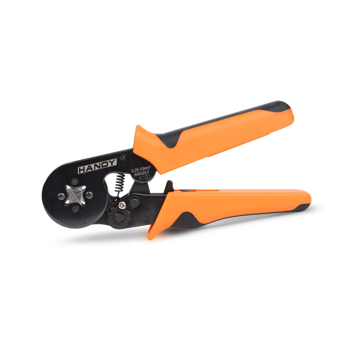 Cleste de Sertizare pentru Ferule 0.25–10 mm², Cleste Profesional pentru Mansoane de Capat cu Mecanism cu Arc