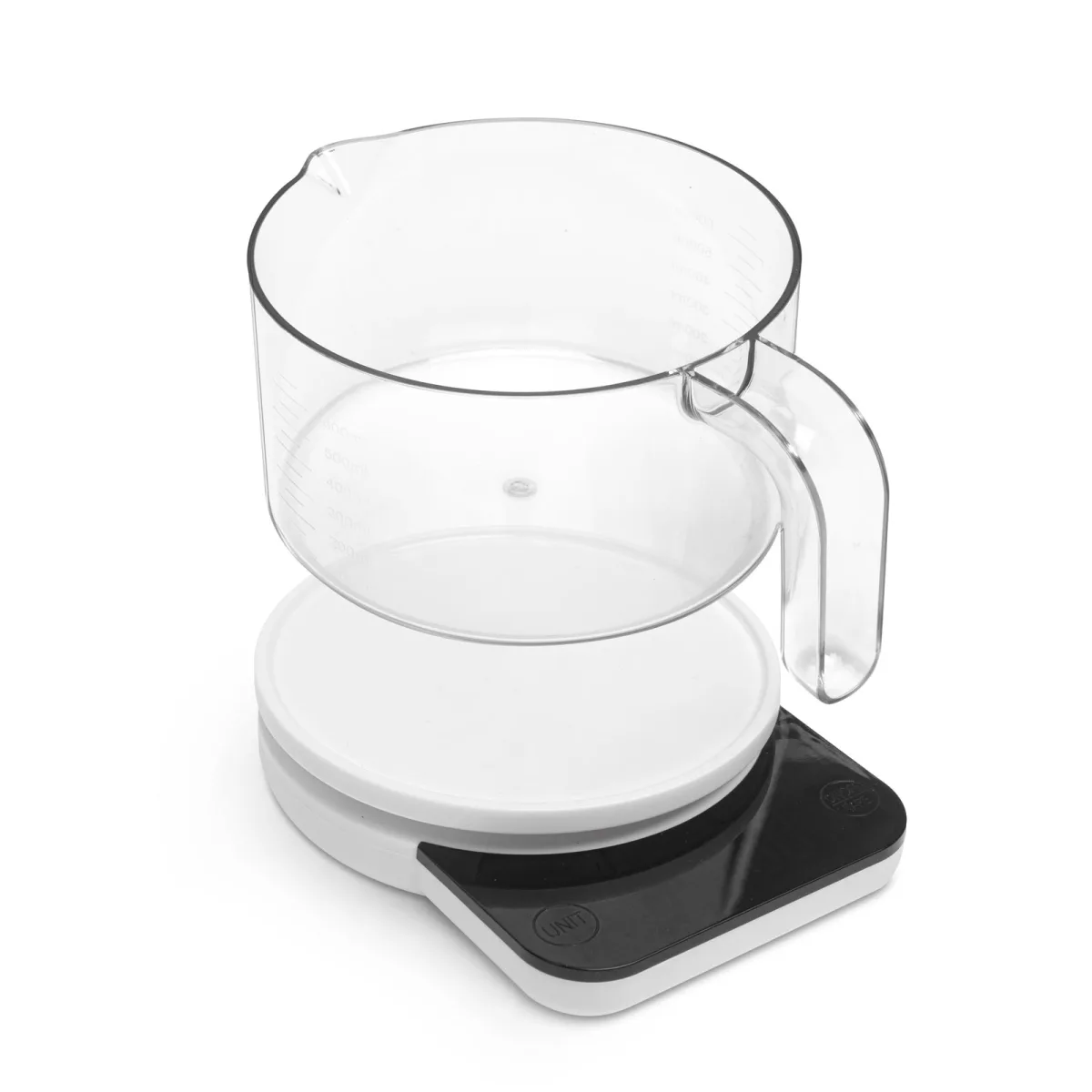 Cana gradata cu cantar digital 800 ml, 3 kg, ecran LCD, functie tare, pentru bucatarie, pe baterii - imagine 2