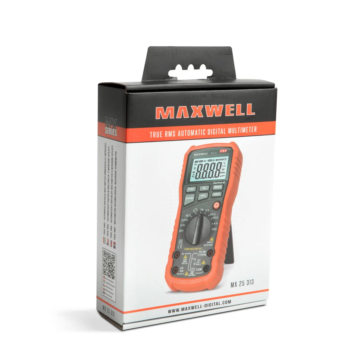 Multimetru digital auto range 1000V, 10A, frecventa, temperatura, NCV, test diode, continuitate - imagine 4