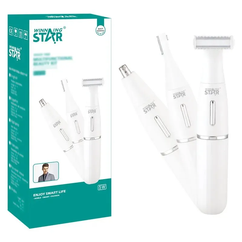 Aparat de ras electric si tuns corp, 5 W, lame delicate, compact, portabil - imagine 2